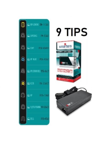 Cargador Portátil Universal 90w  9 TIPS