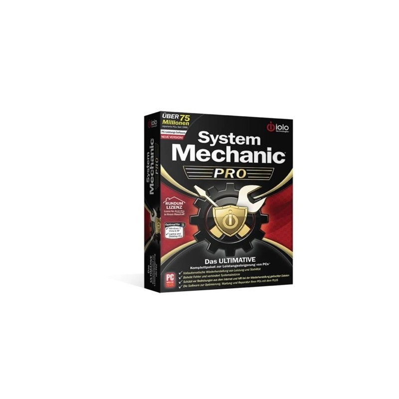 iolo System Mechanic PRO - Dispositivos Ilimitados - 1 año