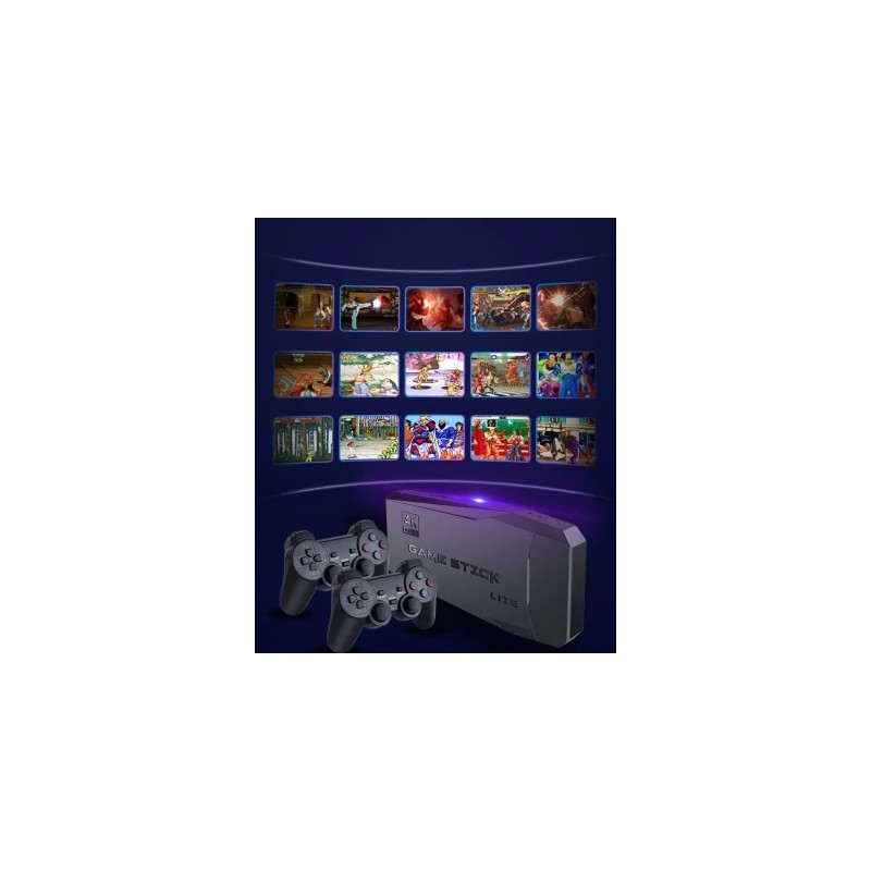 Mini Consola Retro 4K con 20.000 juegos 2