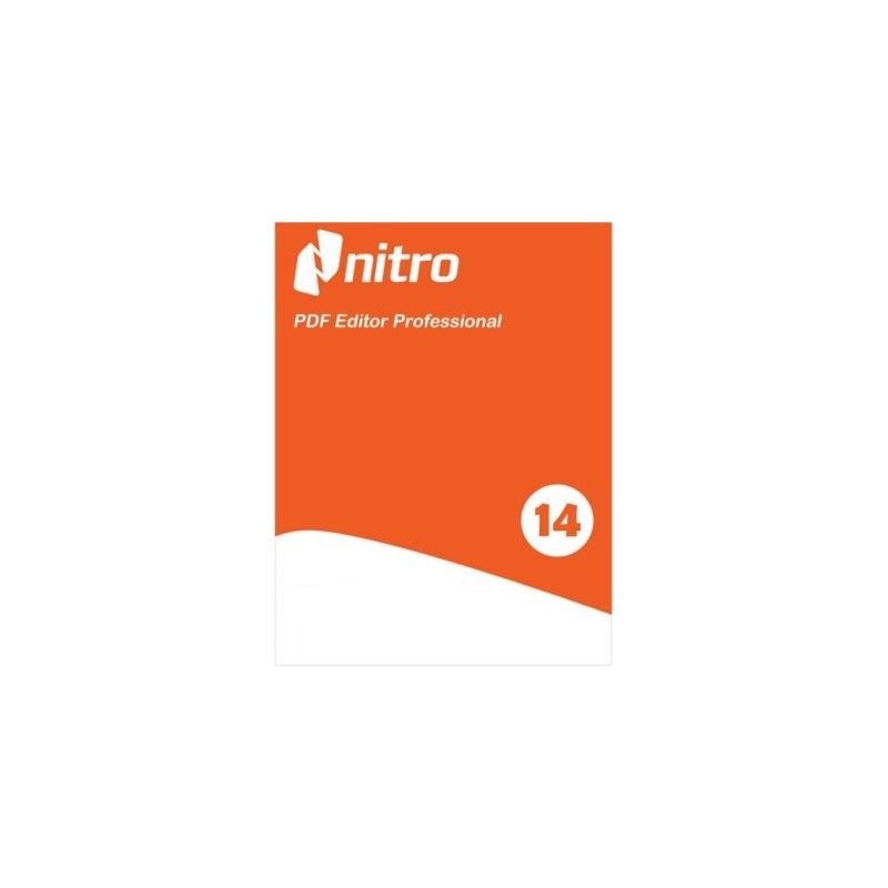 Nitro PDF Pro 14 para Windows - 1 PC - Licencia de por vida
