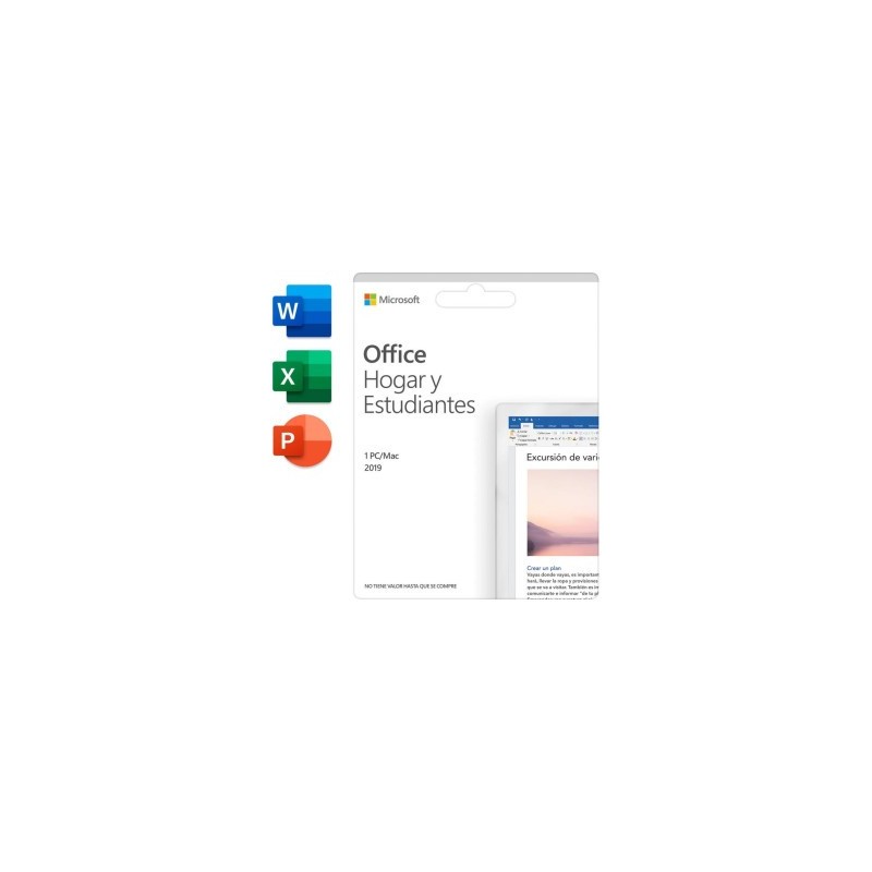 Office Hogar y Estudiantes 2019 - licencia - 1 PC