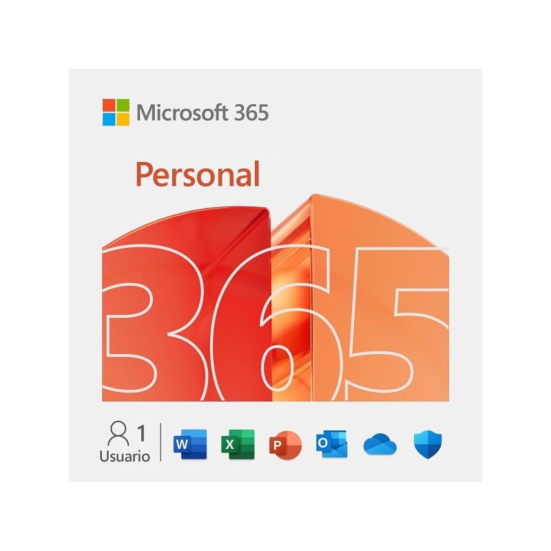 Microsoft 365 Personal 1-PC/MAC + Tablet + Copilot- suscripción 12 meses