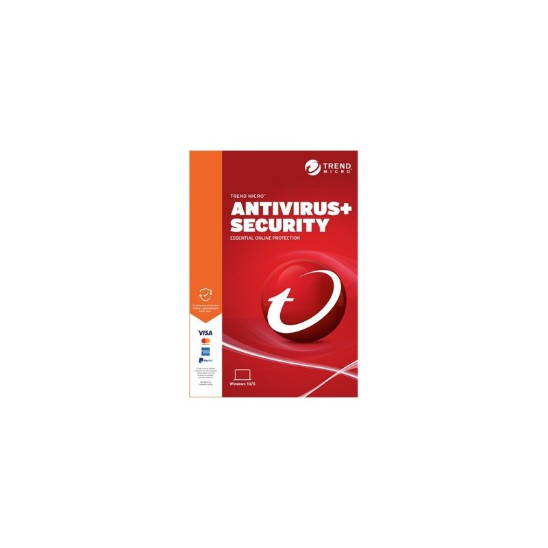 Trend Micro Antivirus + Security - 3 Dispositivos - 1 Año