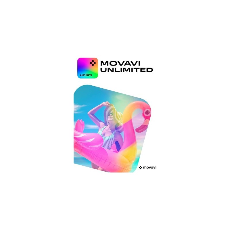Movavi Unlimited 2024 - 1 PC/MAC - 1 año