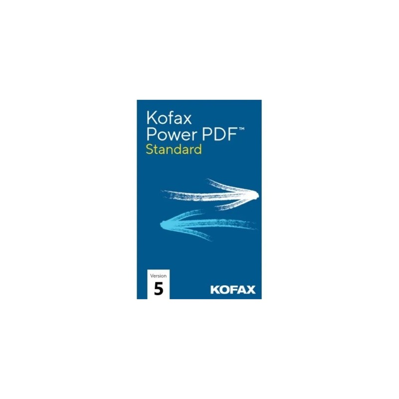 Kofax Power PDF 5.1 Standard - 1 PC - Licencia de por vida