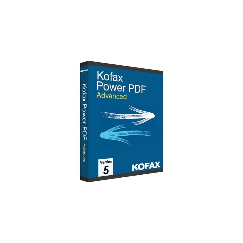 Kofax Power PDF 5.1 Advanced - 1 PC - Licencia de por vida
