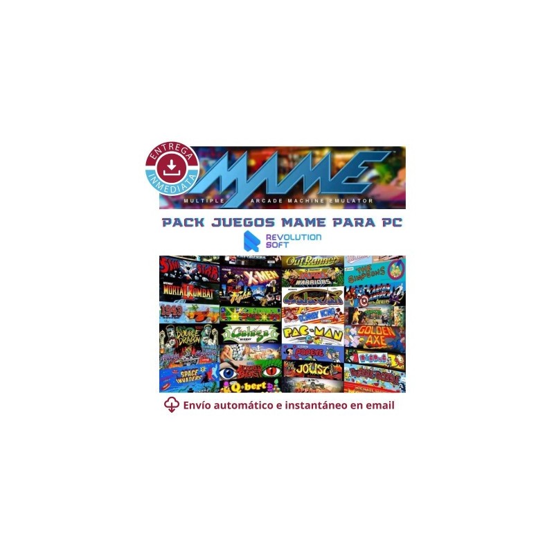Emulador MAME + 14.160 juegos Arcade para PC
