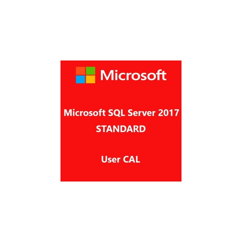 SQL Server 2017 Standard User CAL