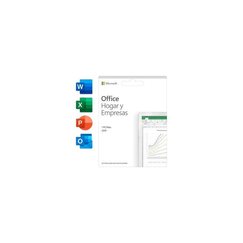 Office 2019 Hogar y Empresas - licencia - 1 PC / Mac