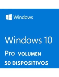 WINDOWS 10 PRO para 1 PC - 50 dispositivos