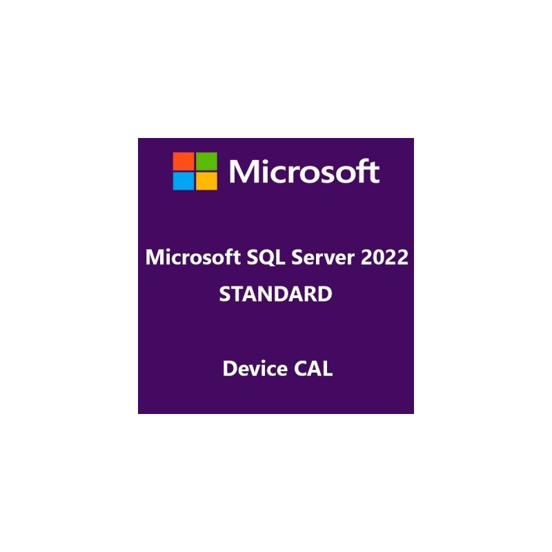 SQL Server 2022 Standard Device CAL