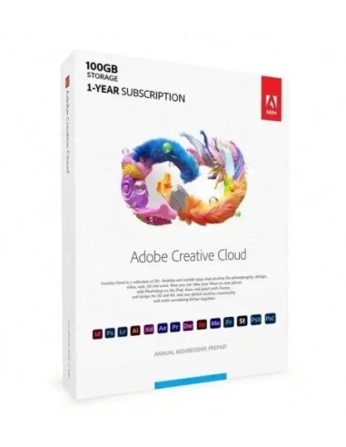 Adobe Creative Cloud - Suscripción 1 año