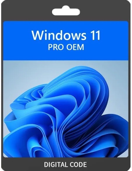 Licencia WINDOWS 11 PRO OEM para 1 PC