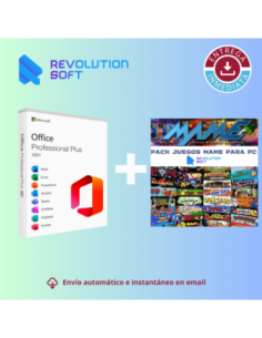 Licencia Office 2021 Pro Plus + Emulador MAME + 14.820...