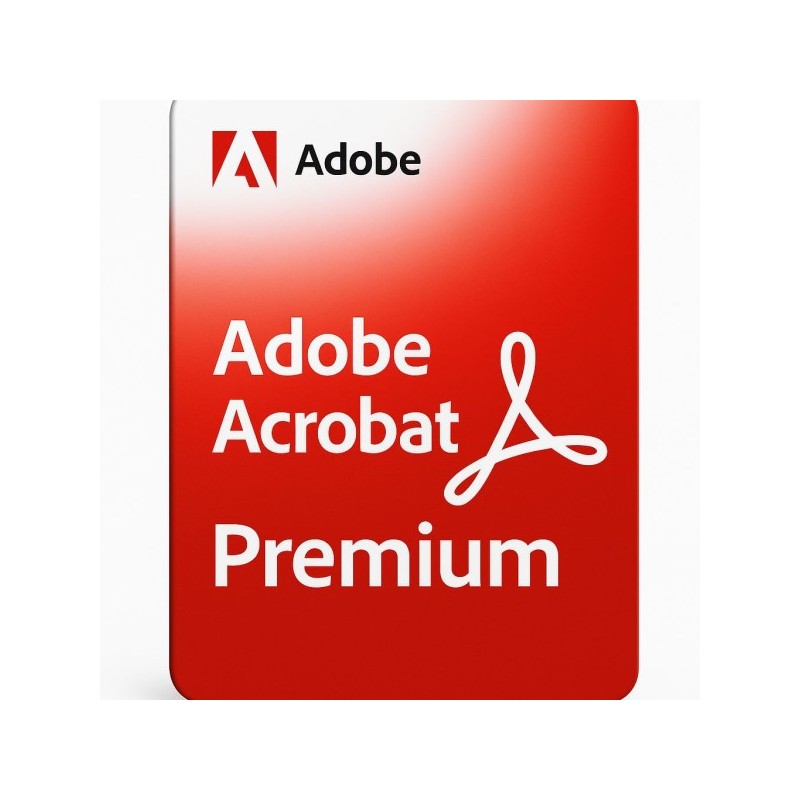 Adobe Acrobat Premium para equipos - Suscripción 1 año