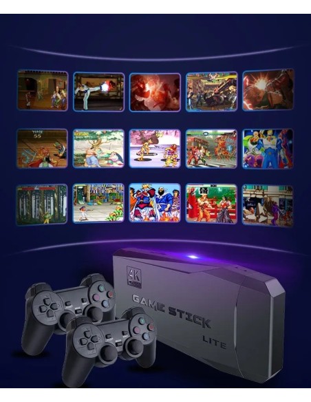 Mini Consola Retro 4K con 20.000 juegos