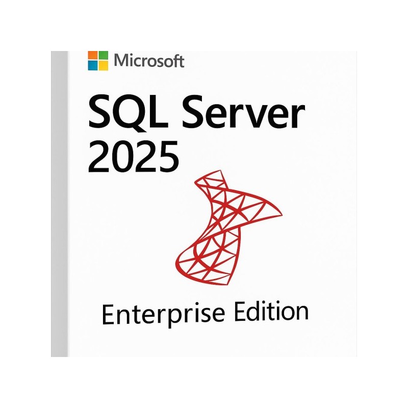 SQL Server 2025 Enterprise Edition - 20 cores - 1 Cal