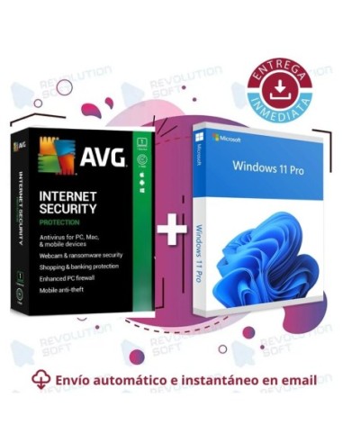 Windows 11 Pro + Avg Internet Security