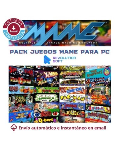 Emulador MAME + 14.820 juegos Arcade para PC