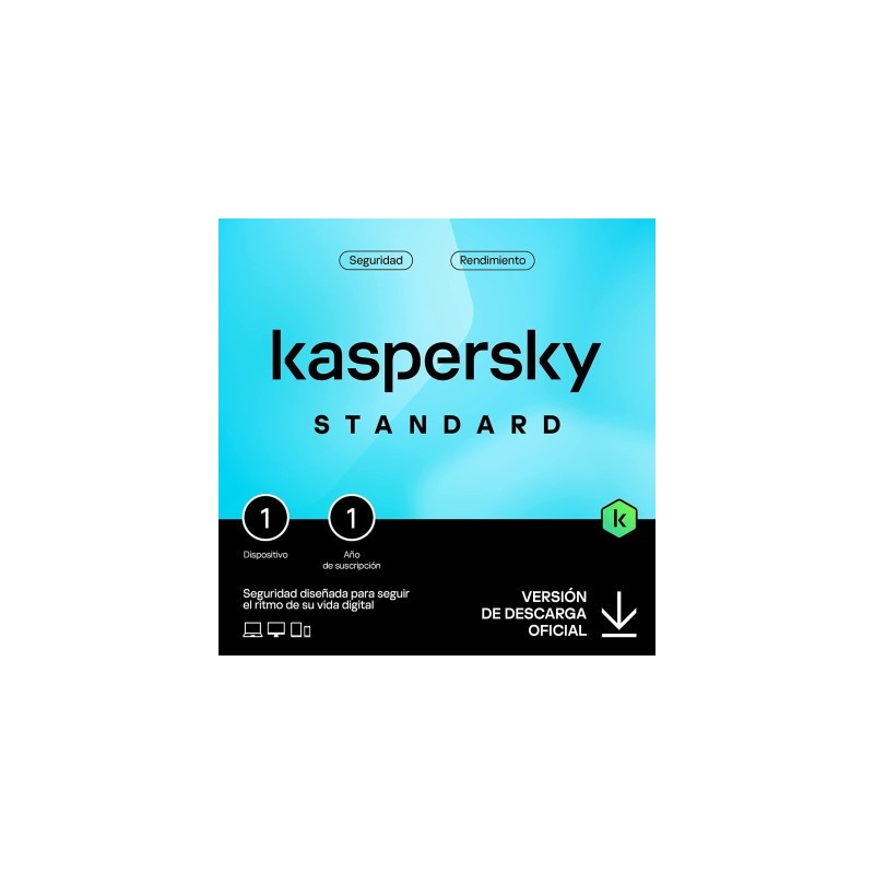 Kaspersky Standard 2026 - 1 Dispositivo - 1 año