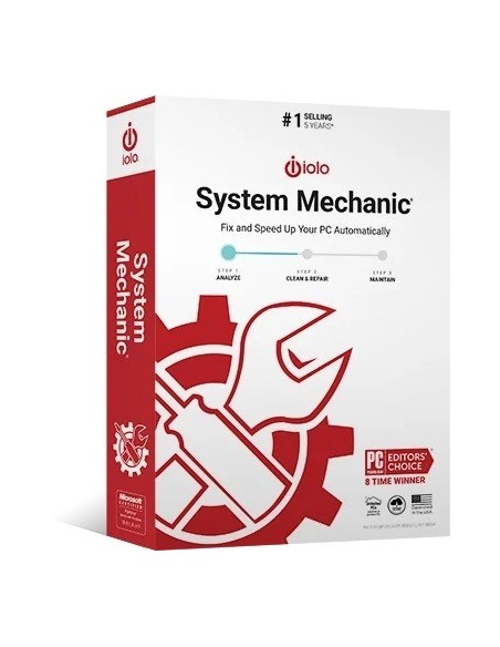 iolo System Mechanic - 5 Dispositivos - 1 año