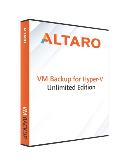 Altaro VM Backup for Hyper-V - incluye 1 año de SMA