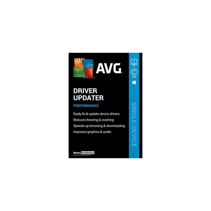 AVG Driver Updater - 1 Dispositivo - 1 año