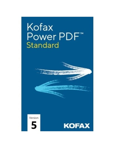 Kofax Power PDF 5.0 Standard - 1 PC - Licencia de por vida