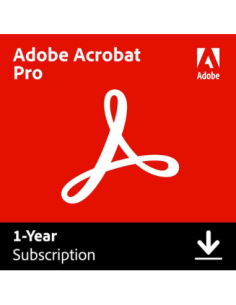 Adobe Acrobat Pro - 1 Usuario - 1 año