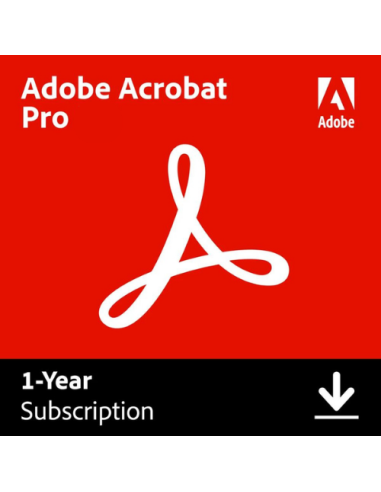 Adobe Acrobat Pro - 1 Usuario - 1 año