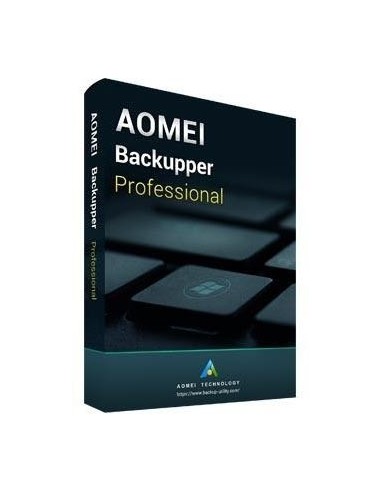 AOMEI Backupper Professional Edition 2023 - 1 PC - Licencia de por vida