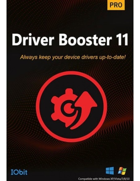 IObit Driver Booster 11 PRO - 3 Dispositivos - 1 año