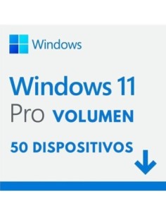 WINDOWS 11 PRO para 1 PC - 50 dispositivos