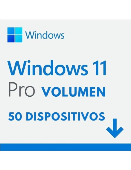 WINDOWS 11 PRO para 1 PC - 50 dispositivos