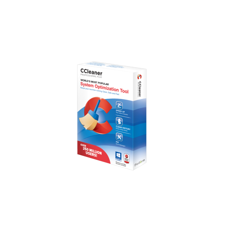 CCleaner Professional Plus - 1 año - 3 PCs
