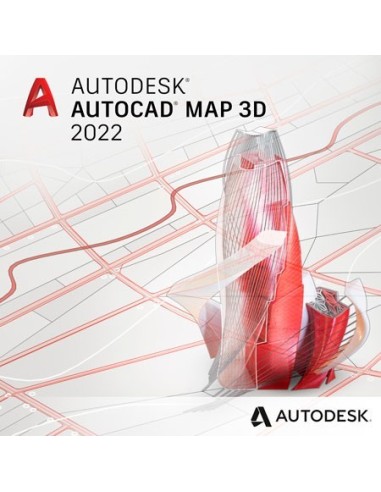 Autodesk Autocad MAP 3D 2022 para Windows - Licencia 1 año