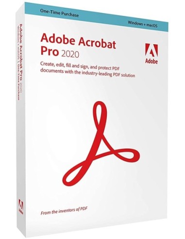 Adobe Acrobat Pro 2020 para MAC (inglés)