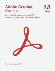 Adobe Acrobat Pro 2020 Edición Estudiante y Profesor Win/...