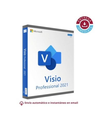 Licencia Microsoft Visio Professional 2021 para 1 PC