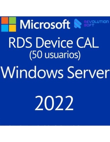 Remote Desktop Services (50 Dispositivos) para Windows Server 2022