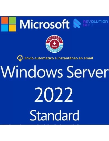 Licencia Microsoft Windows Server 2022 Standard - 24 cores