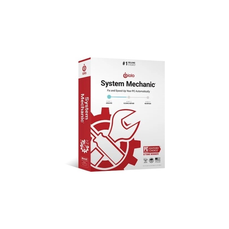 iolo System Mechanic - 5 Dispositivos - 1 año