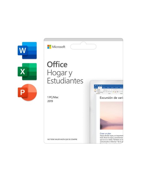 Microsoft Office Hogar y Estudiantes 2019 - licencia - 1 PC