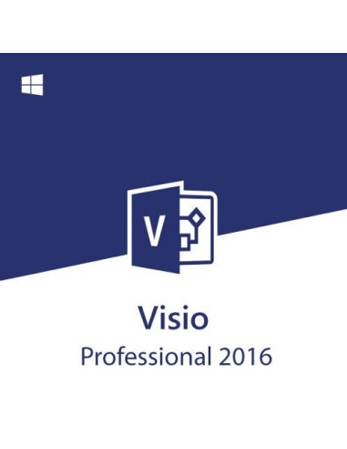 Licencia Microsoft Visio Professional 2016 para 1 Pc