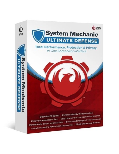 iolo System Mechanic Ultimate Defense - 5 Dispositivos - 1 año