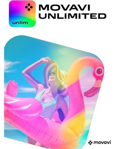 Movavi Unlimited 2024 - 1 PC/MAC - 1 año