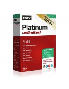 Nero Platinum Unlimited - 7 en 1 Suite - 1 PC - 1 año 2