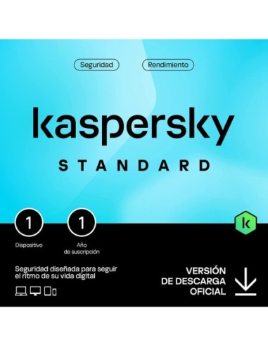 Kaspersky Standard 2023 - 1 Dispositivo - 1 año