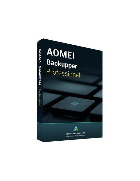 AOMEI Backupper Professional Edition 2023 - 1 PC - Licencia de por vida