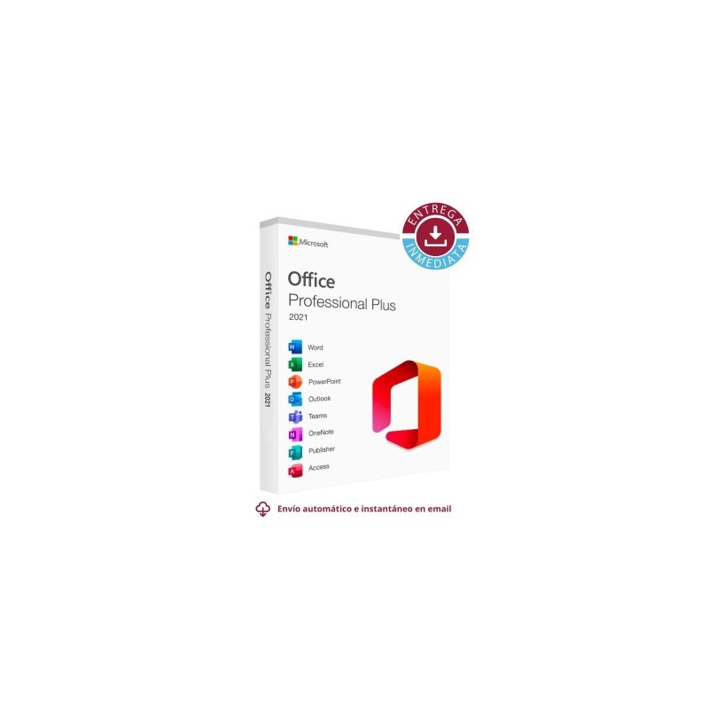 Licencia Office 2021 Professional Plus - Licencia vitalicia